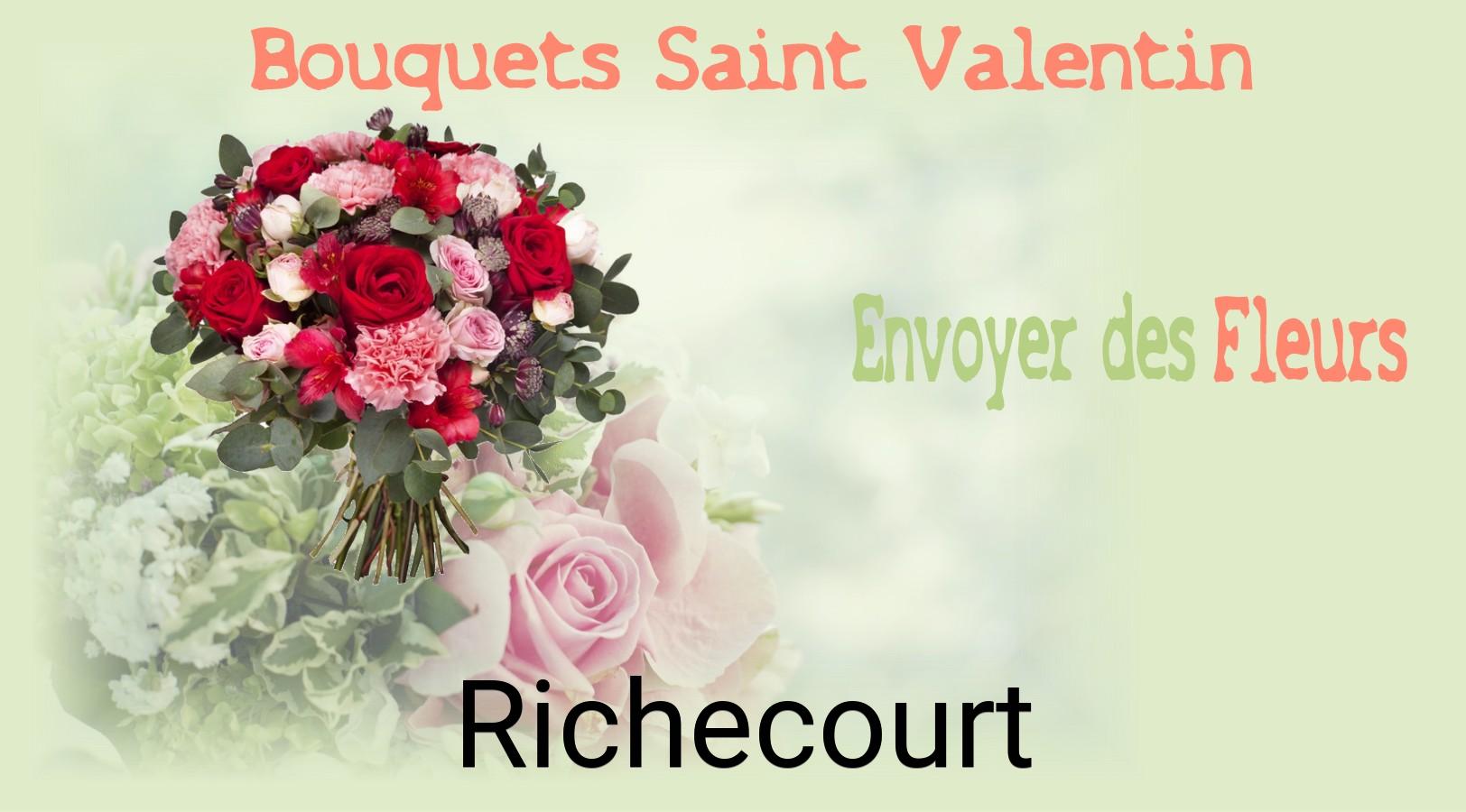 Roses de Saint-Valentin livrées à Richecourt